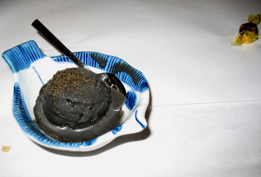 Black Sesame Ice Cream