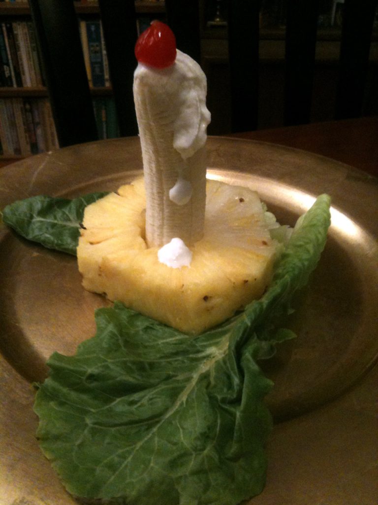 Candle Salad
