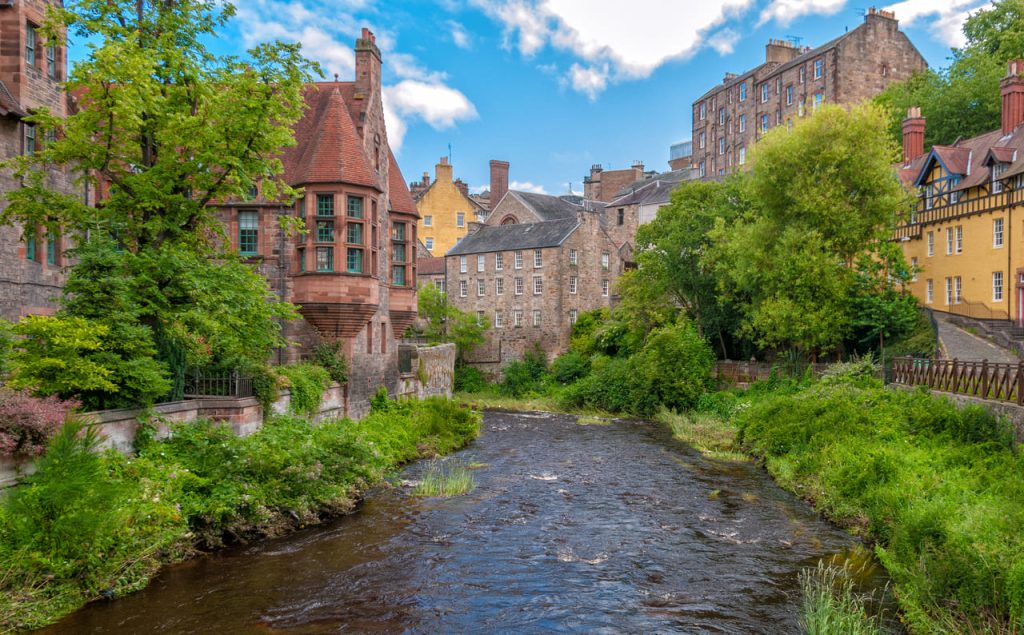 Edinburgh’s Dean Village Riverside Walk