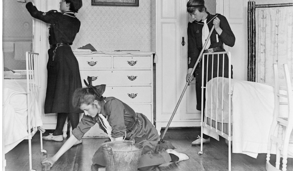 Doing Chores Before Relaxing