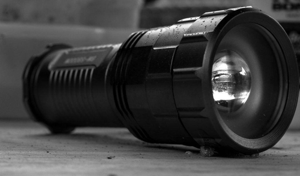 Flashlight and Extra Batteries