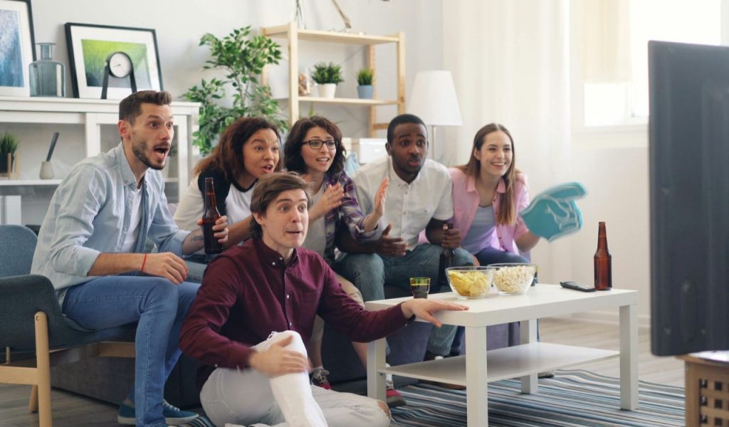 Gathering Around a Single TV Screen