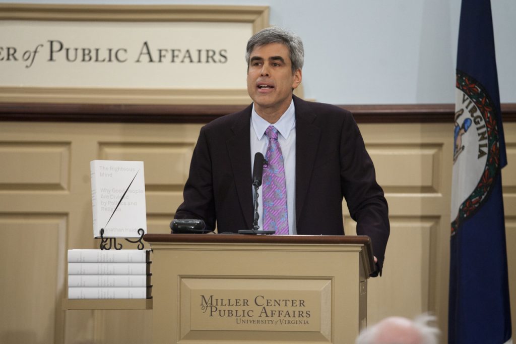 The Righteous Mind by Jonathan Haidt