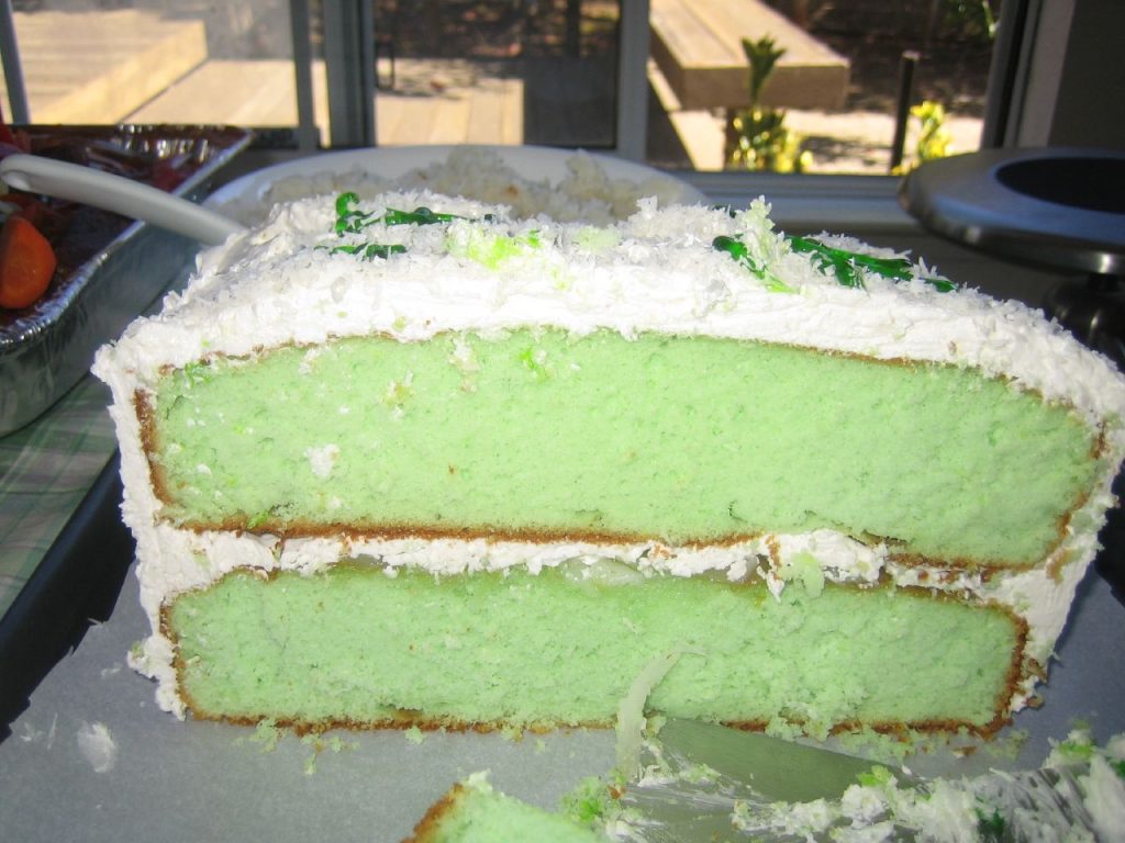 Pandan Layer Cake