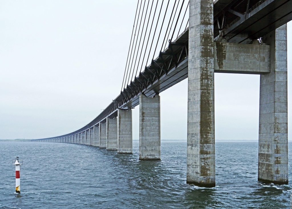 Øresund Bridge – Denmark to Sweden
