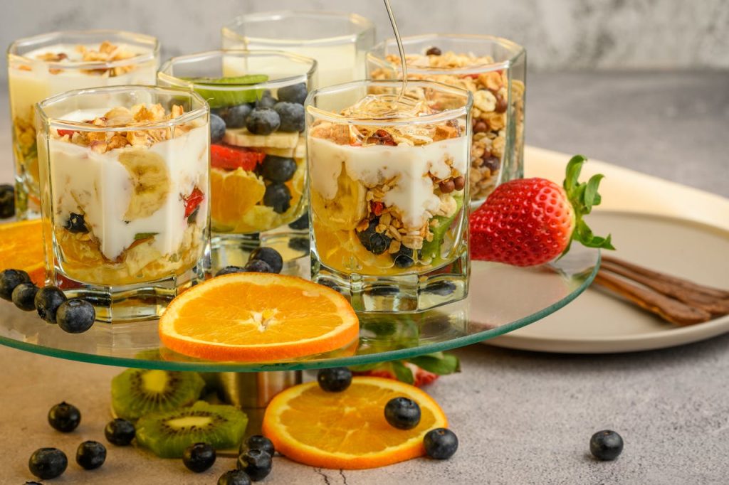 Yogurt and Fruit Layering