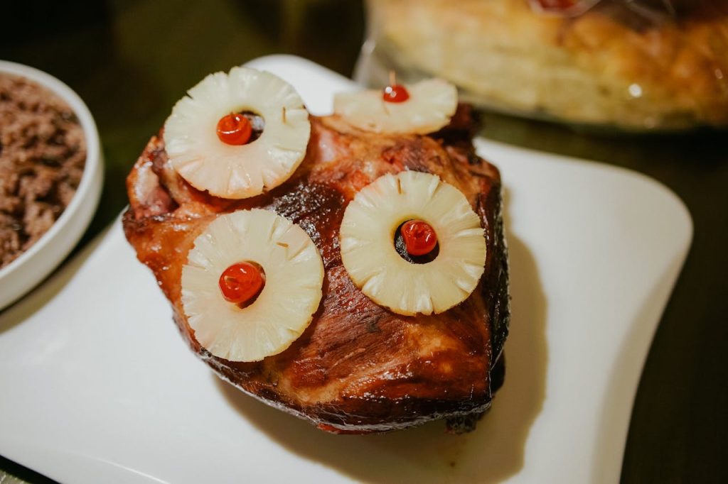 Pineapple Upside-Down Meat Dishes