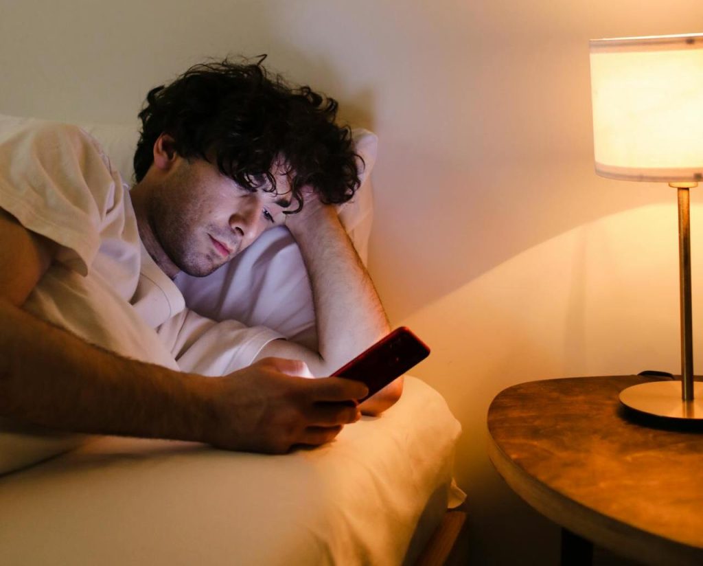 Scrolling on Your Phone Before Bed