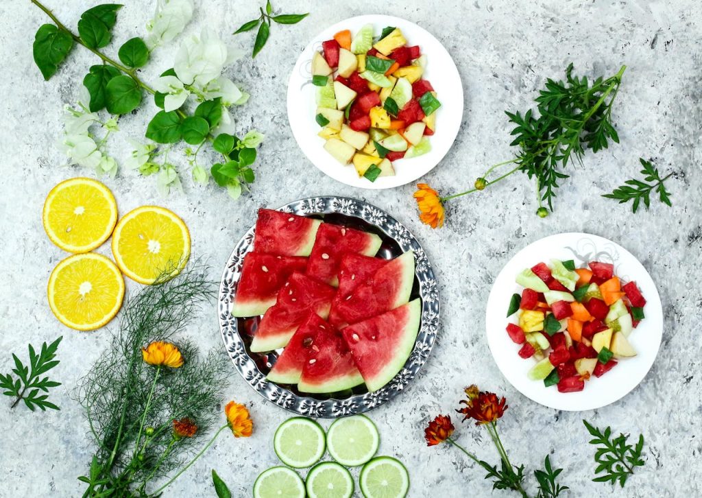 A Pinch of Sea Salt on Fruit