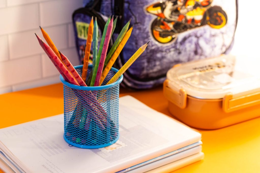 Organize Drop-Off Items by the Door