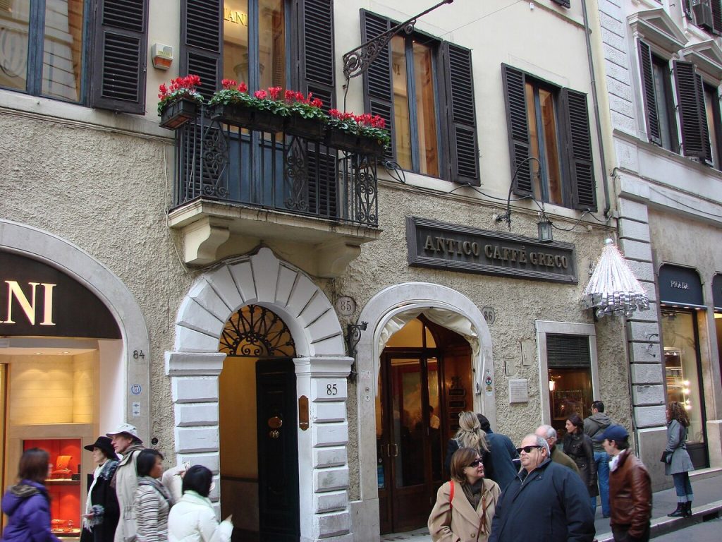 Antico Caffè Greco, Rome