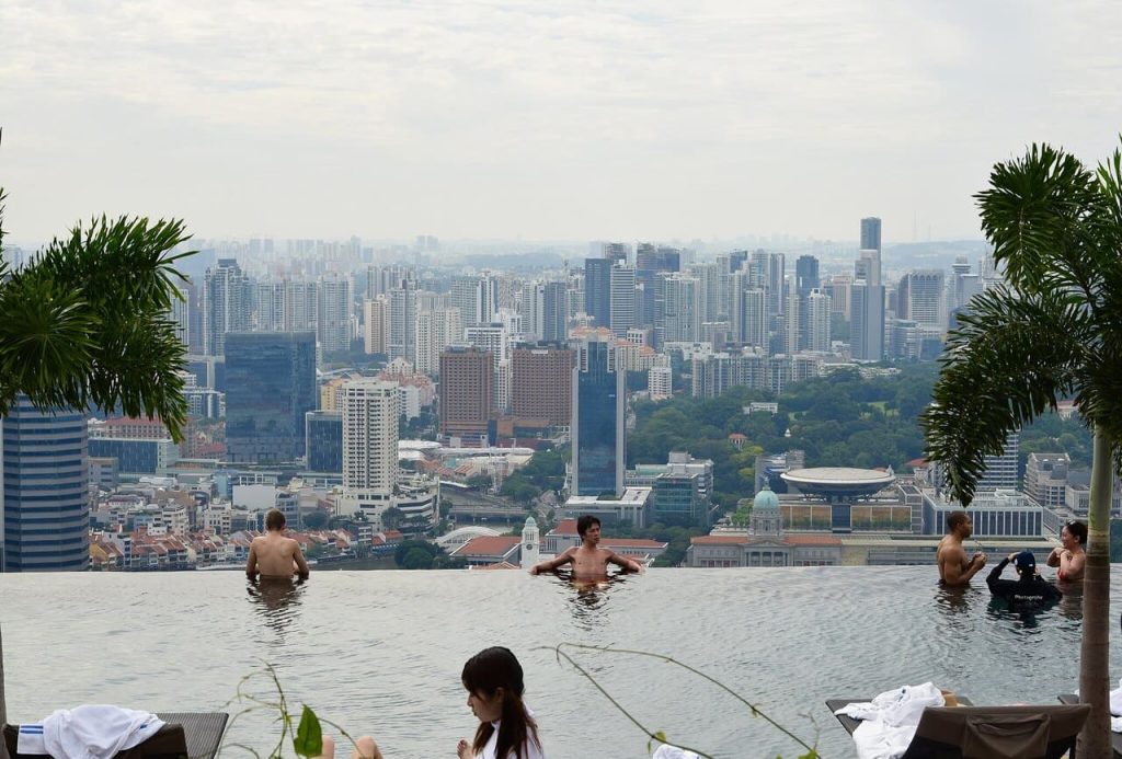 The Pool Deck at Marina Bay Sands