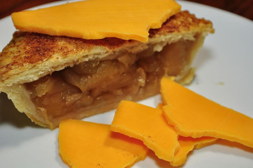 Apples and Cheddar Cheese