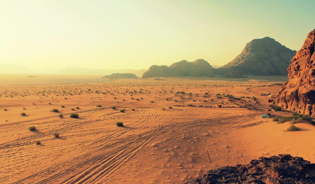 Sandveil – Wadi Rum